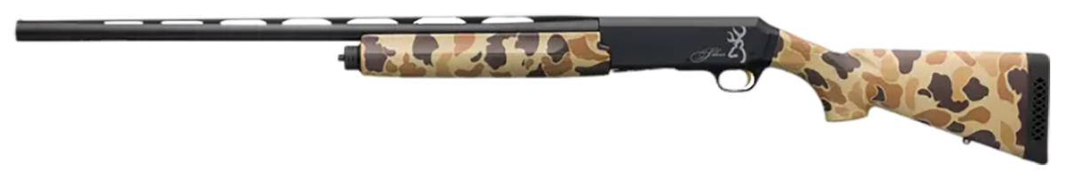 Browning Silver Field 12 Gauge 26" 3.5" 4+1 Semi-Auto Shotgun - Vintage Tan Camo — view 2