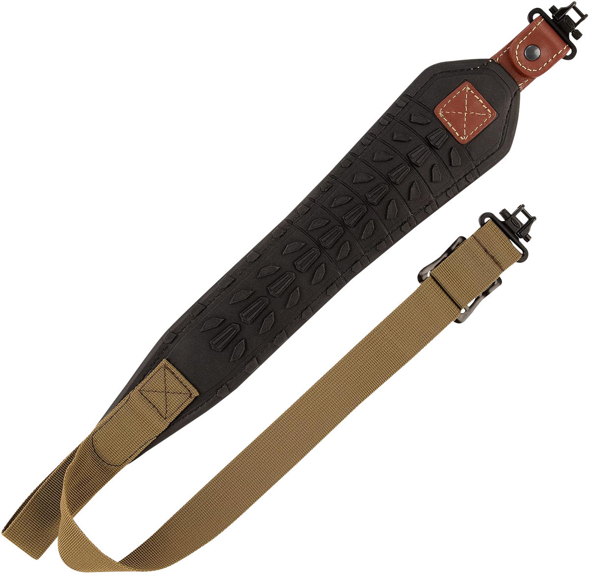 Allen 8391 BakTrak Leather Rifle/Shotgun Sling 26"-35" Brown — view 2