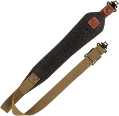 Allen 8391 BakTrak Leather Rifle/Shotgun Sling 26"-35" Brown — view 2