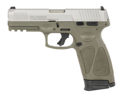Taurus G3 9mm Luger 4" 17+1 Semi-Auto Pistol - OD Green/Stainless — view 2
