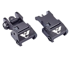 Wilson Combat TR-BUS Backup Sight Set AR-15/AR-10 Rail Mount Folding Aluminum — view 2