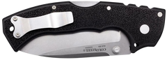 Cold Steel 4-Max Scout 4" Folding Plain Drop Point AUS-10A SS Black Griv-Ex Handle — view 2