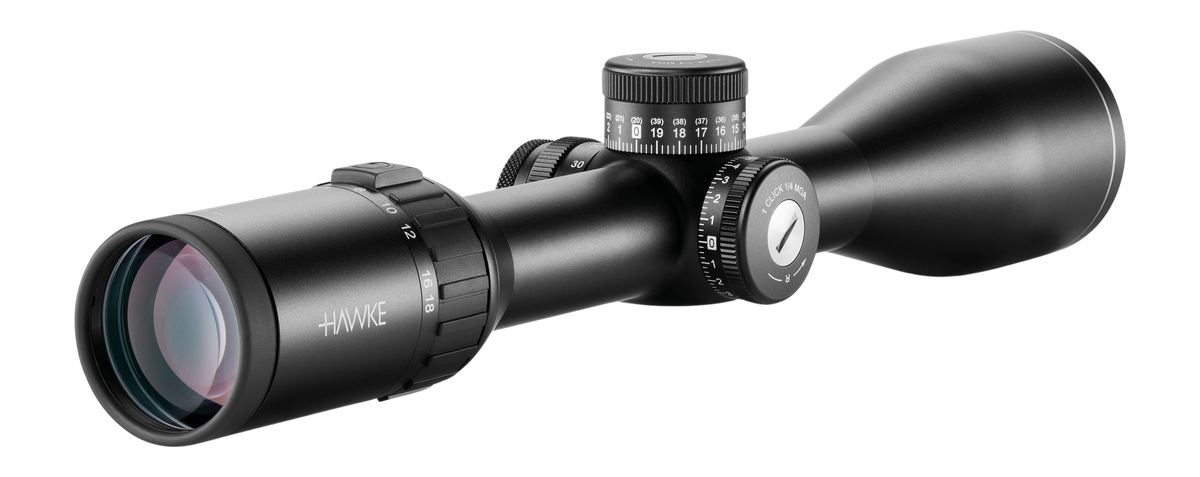 Hawke Sport Optics Endurance 30 WA 3-18x50mm 30mm Tube Illuminated LR2 Fiber Dot Riflescope — view 2