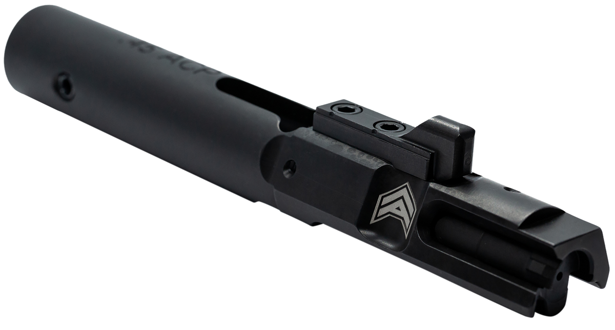 Angstadt Arms AA45BCGNIT Bolt Carrier Group 45 ACP QPQ Black Nitride 8620 Steel AR-15 — view 2