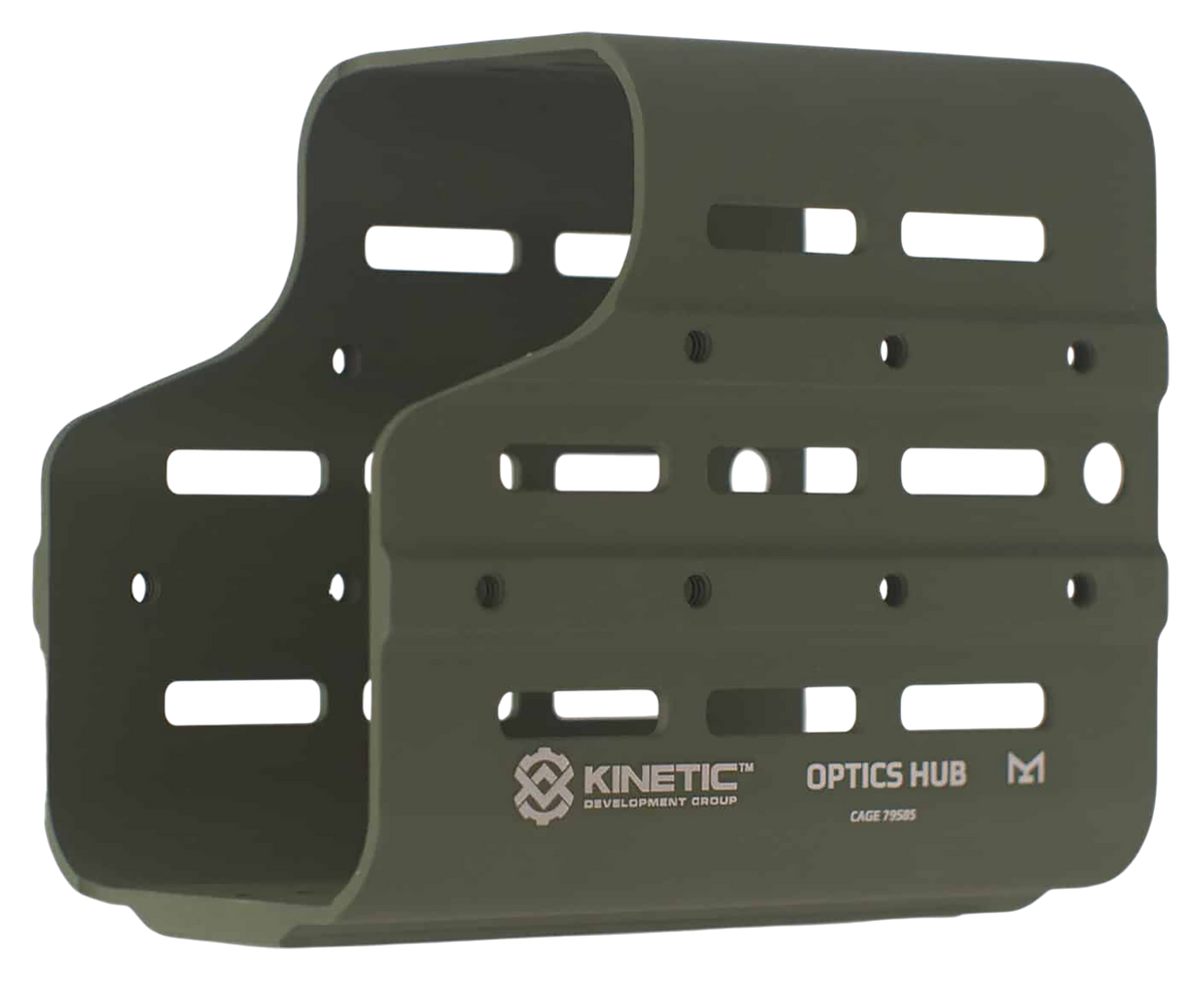 Kinetic Development Group Optics HUB Spotting Scope Case - Green Cerakote Aluminum — view 2