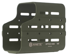 Kinetic Development Group Optics HUB Spotting Scope Case - Green Cerakote Aluminum — view 2