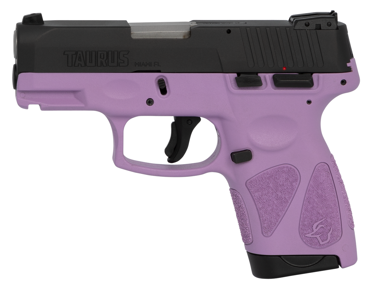 Taurus G2S 9mm Luger 3.26 in 7+1 Semi-Auto Pistol - Light Purple Frame — view 2