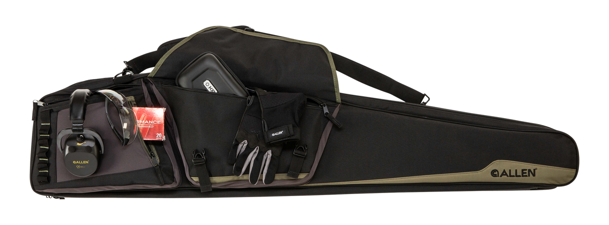 Allen Rocky Double Rifle Case 50" Black/Tan Endura - Holds 2 Rifles — view 2
