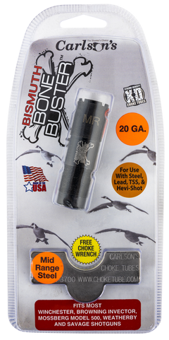 Carlsons Bismuth Bone Buster 20 Gauge Winchester Invector Mid-Range Choke Tube - 17-4 Stainless Steel — view 2