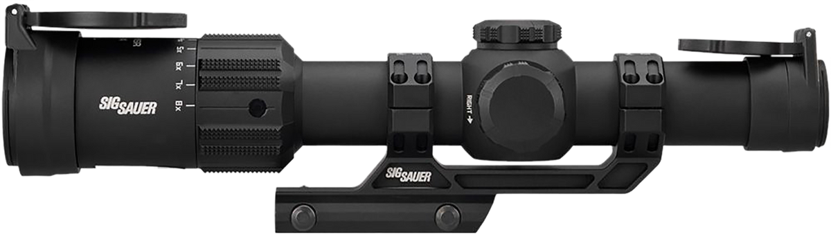 Sig Sauer Electro-Optics Tango-MSR 1-8x24mm 30mm Tube Illuminated MSR BDC-8 Riflescope - Black — view 2