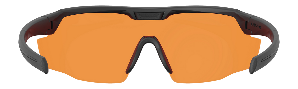 Leupold Sentinel Matte Black Shadow Gray Laser Safe Eyewear — view 2