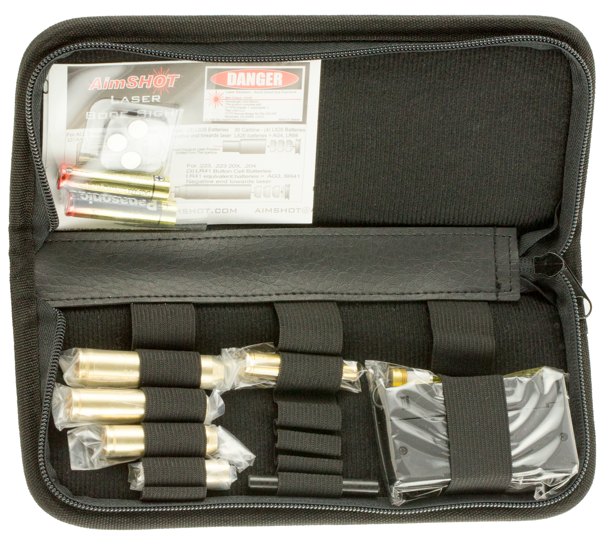 AimShot MBSKIT3 Modular Rifle Boresighter Kit 243 Win/308 Win/7.62x54mm Chamber Brass — view 2