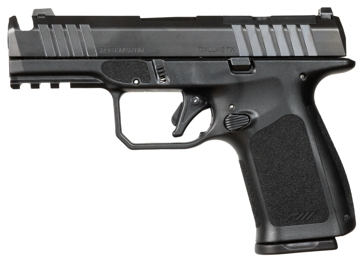 Rost Martin RM1C 9mm Luger 4" 10+1 Striker-Fired Pistol - Black - CA Compliant — view 2