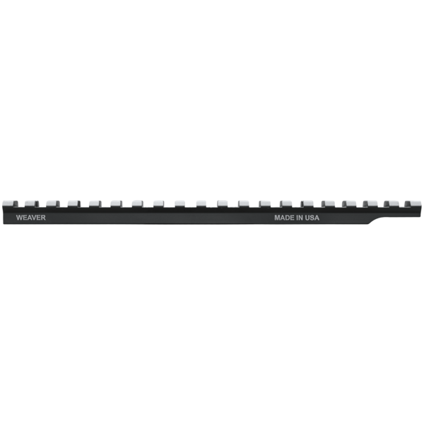 Weaver Mounts 99610 Extended Multi-Slot Base Aluminum Black Anodized Savage Axis I/II 8-40 - Post-June 2021 — view 2