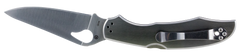 Spyderco Byrd Cara Cara 2 3.75" 8Cr13MoV Spear Point Plain SS Handle Folding Knife — view 2