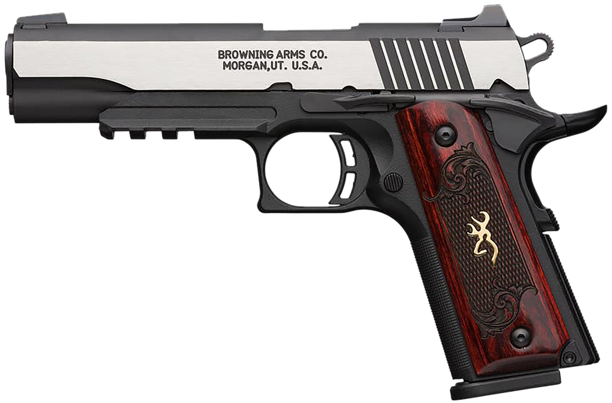 Browning 1911-380 Black Label Medallion Pro .380 ACP 4.25" 8+1 Semi-Auto Pistol w/Picatinny Rail — view 2