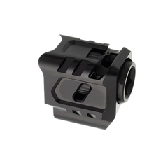 Tyrant CNC Glock 43/43X Compensator 9mm Luger Black Aluminum — view 2