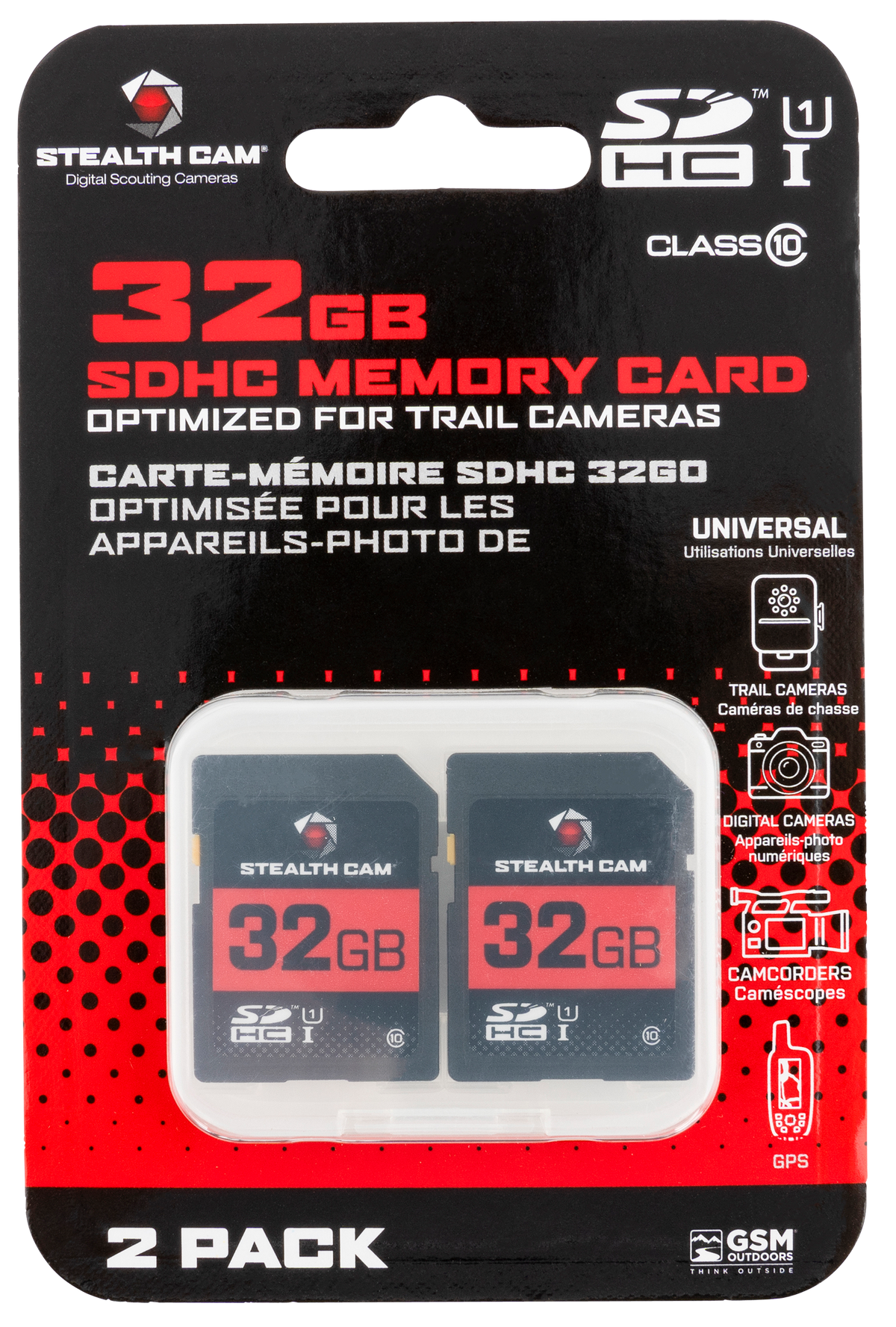 Stealth Cam STC32GB2PK 32GB SD Memory Card 2-Pack Class 10 — view 2