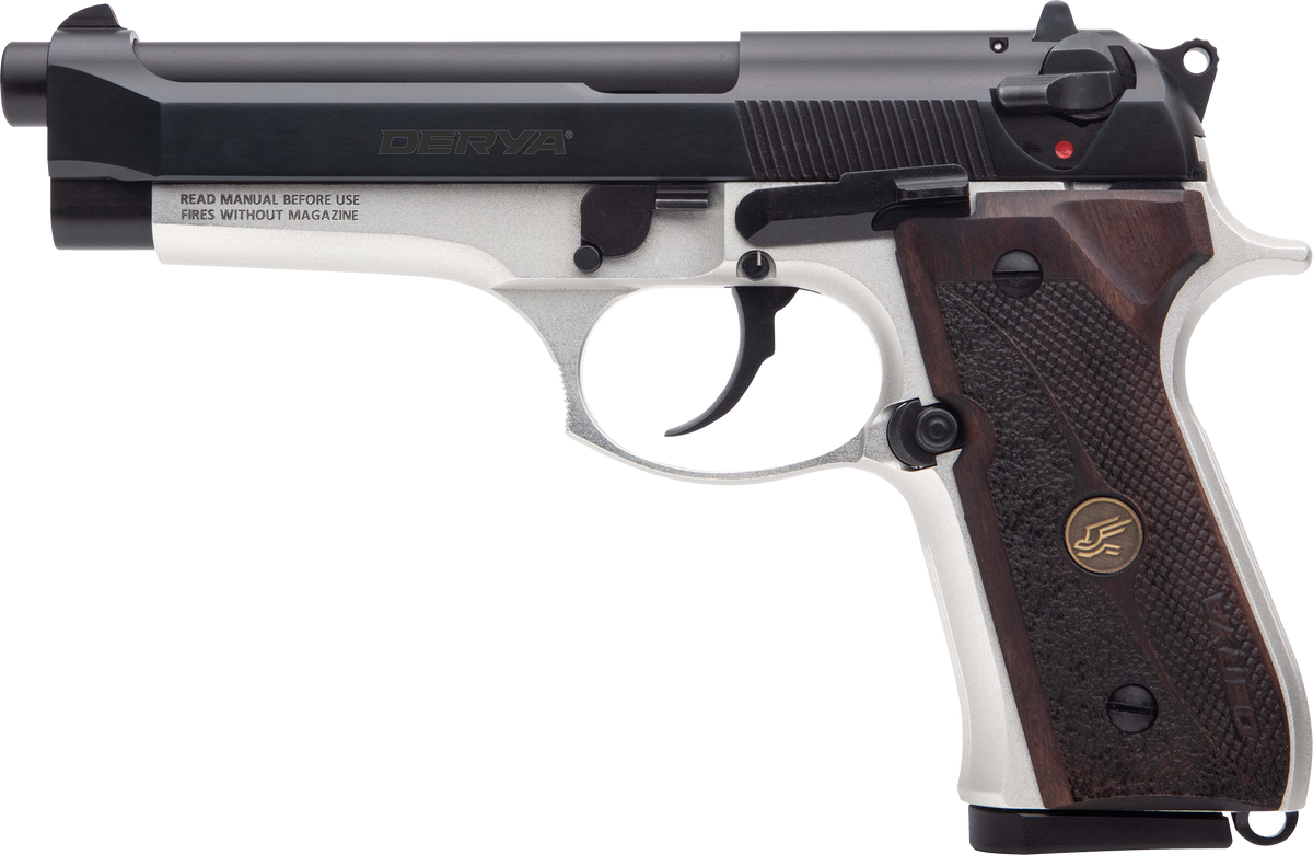 Derya Firearms Melik 9mm Luger 4.90" 17+1 DA/SA Semi-Auto Pistol - Two Tone — view 2
