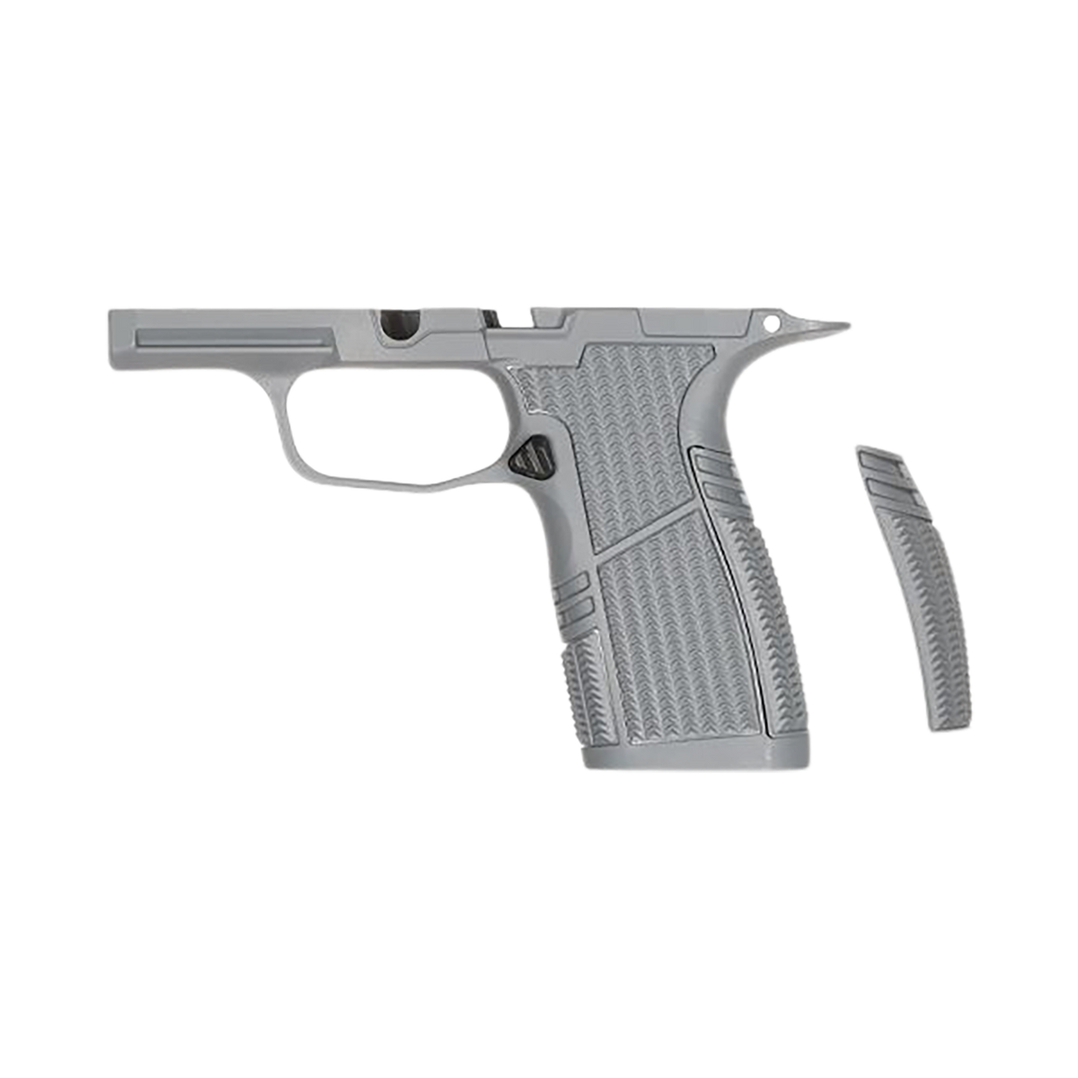 Tyrant CNC P365 X-Macro Snub Nose Grip Module - Gray — view 2