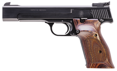 Smith & Wesson Model 41 Rimfire 22 LR 5.5" 10+1 SAO Semi-Auto Pistol - Blued Wood — view 2