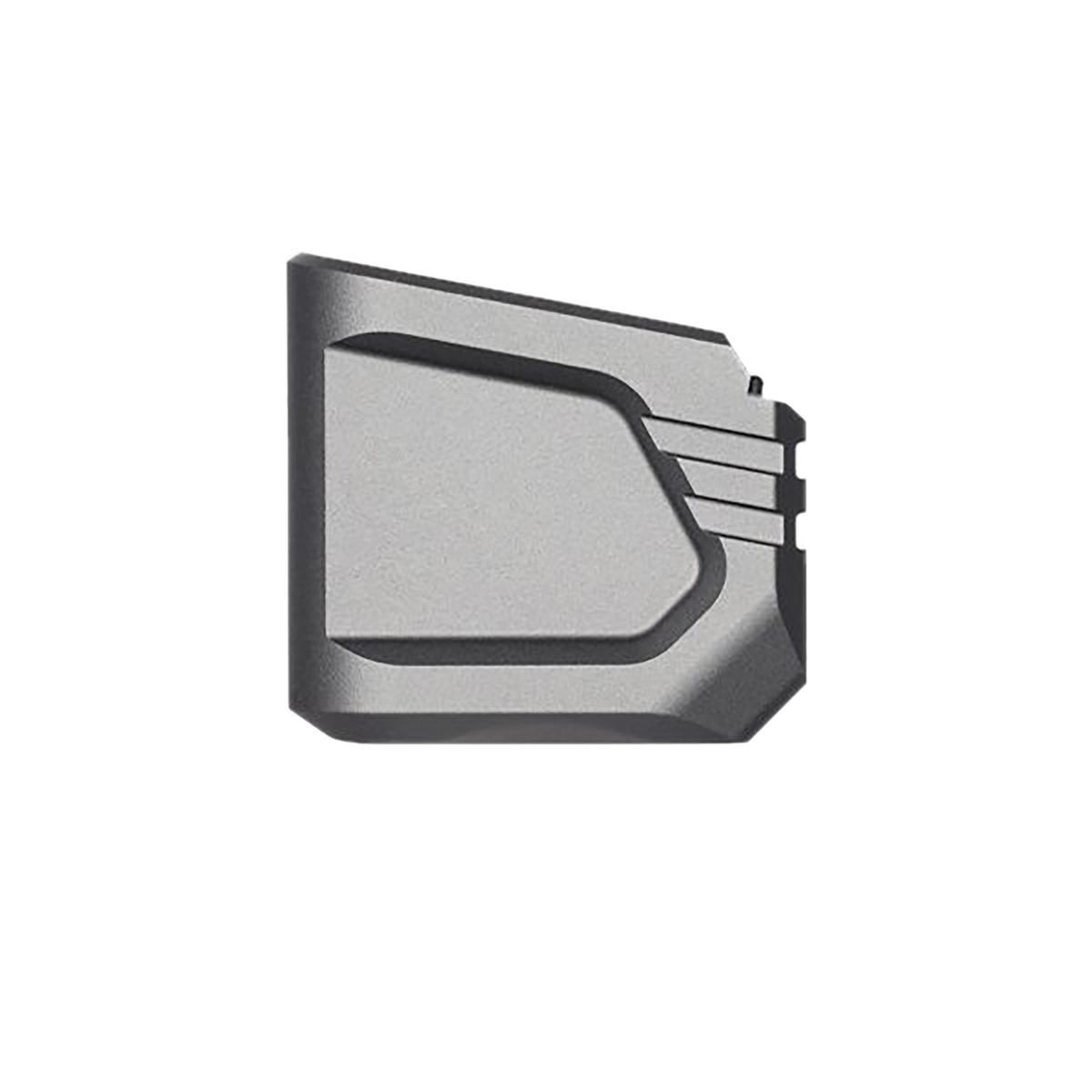 Tyrant CNC TDG48MAGEXG Magazine Extension Fits Glock 43X/48 +4 Rounds Gray — view 2