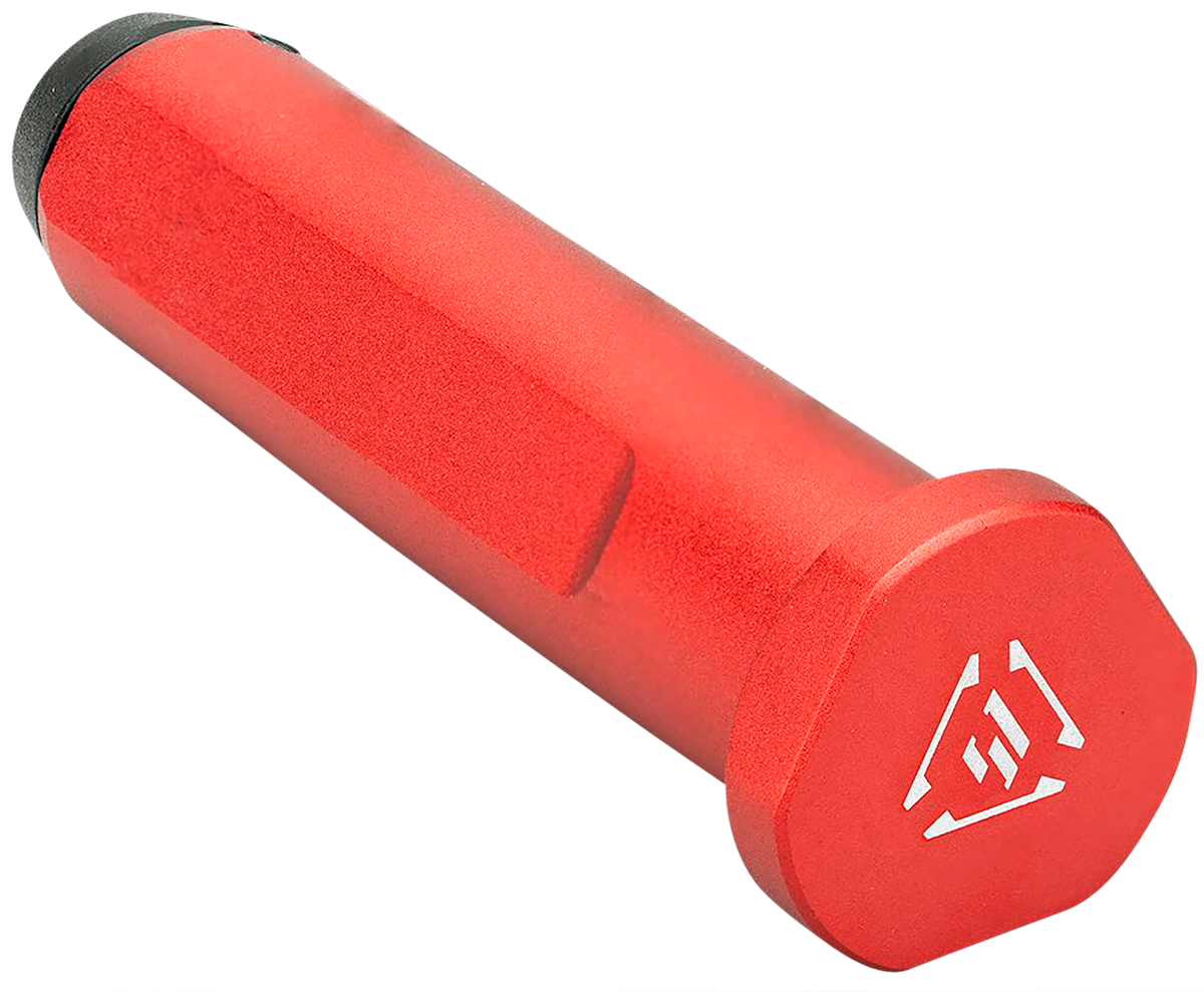 Strike Industries AR Mil-Spec Buffer Housing 6061-T6 Aluminum Red Anodized — view 2