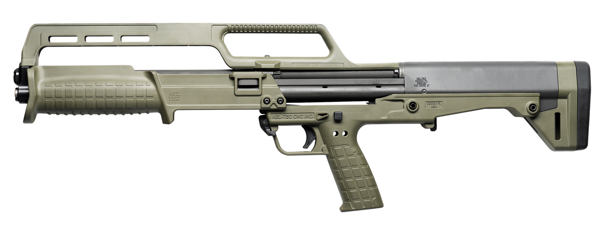 Kel-Tec KSG410 410 Bore 18.5" 5+5+1 Pump Action Shotgun - Green — view 2