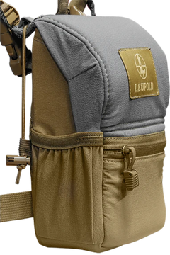 Leupold Enclosed Binocular Harness Non-Magnetic Tan/Gray — view 2