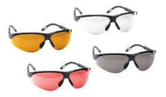 Walkers Game Ear Sport Glasses Elite Gray Lens Polycarbonate Black Half Frame — view 2