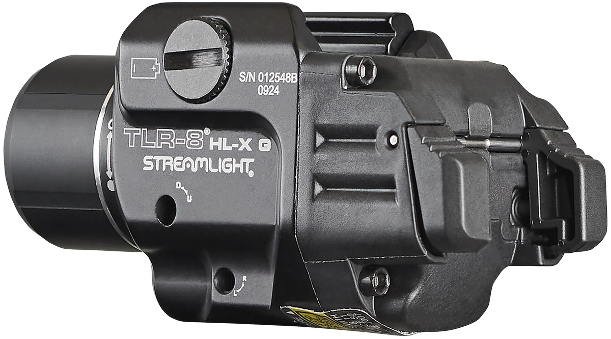 Streamlight TLR-8 HL-X G USB 1000 Lumens Green Laser Black Anodized Aluminum Weapon Light — view 2