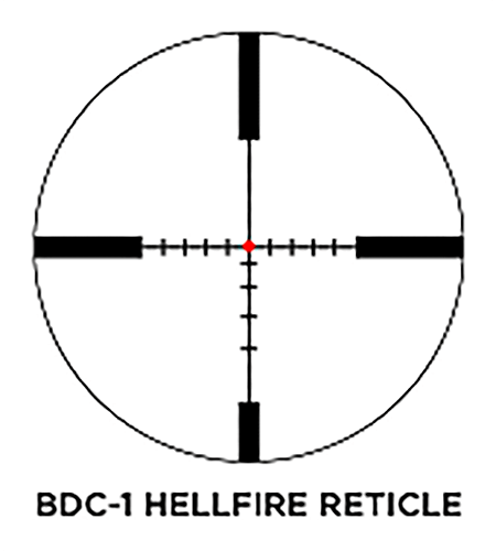 Sig Sauer Electro-Optics Whiskey4 3-12x44mm 30mm Tube SFP BDC-1 Reticle Riflescope - Black — view 2