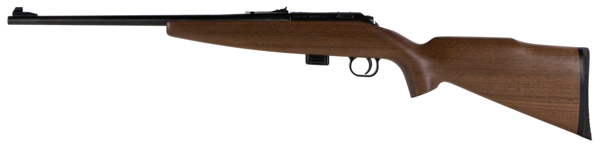Crickett KSA20411 Model 722 Sporter Compact 22 LR 16.25" 7+1 Bolt Action Rifle - Walnut Stock — view 2