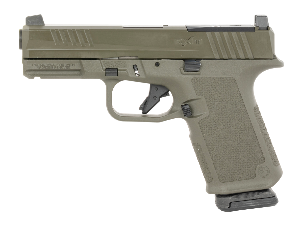 Ruger RXM 9mm Luger 4" 15+1 Striker-Fired Pistol - OD Green Compact Frame — view 2