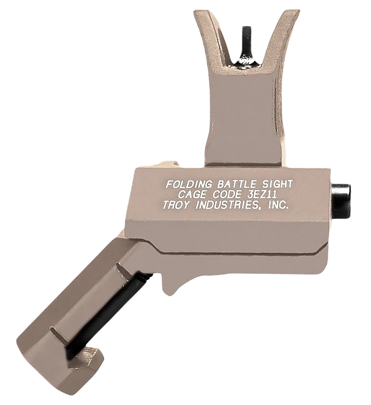 Troy Industries 45 Degree Offset BattleSight Set M4 Front & Dioptic Rear - FDE — view 2