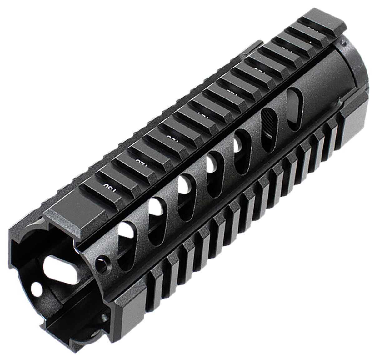 Aim Sports MT060 AR-15 7" Carbine Length Free Float Quad Rail Handguard - Black Anodized Aluminum — view 2