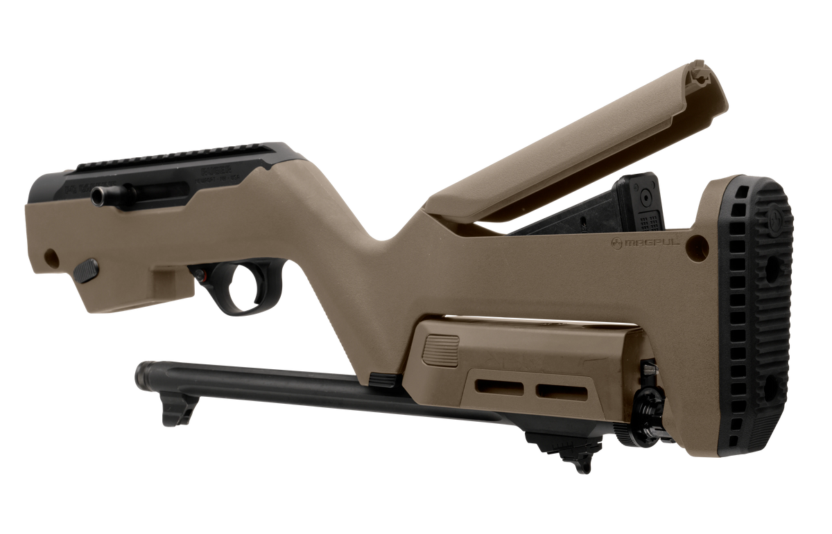 Magpul Industries PC Backpacker Flat Dark Earth Synthetic Buttstock for Ruger PC Carbine — view 2