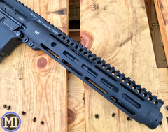 Midwest Industries Slimline AR-15 10.5" M-LOK Free-Float Handguard - Black — view 2