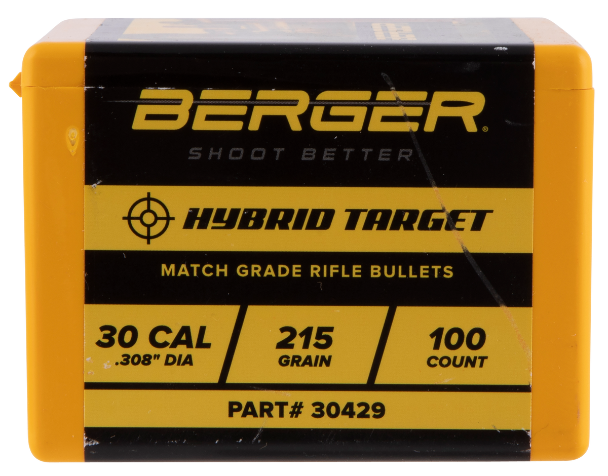 Berger Bullets Hybrid Target 30 Cal .308 215gr - 100/Box — view 2