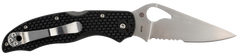 Spyderco Byrd Harrier 2 Lightweight 3.36" Part Serrated 3Cr13MoV FRN Folding Knife — view 2