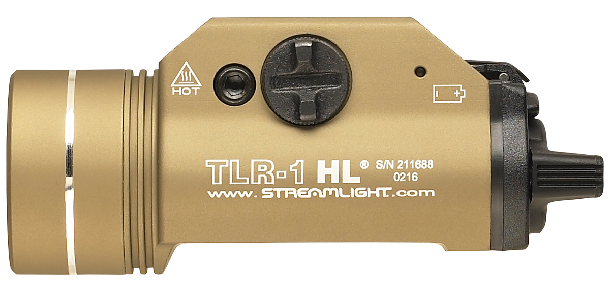 Streamlight 69266 TLR-1 HL 1,000 Lumen C4 LED Weapon Light - Flat Dark Earth — view 2