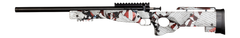 Crickett KSA2150-AMD Precision Ammendment 22 LR 16.10" 1-Rd Bolt Action Rifle - Red/White 2nd Amendment Synthetic Stock — view 2