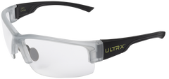 Allen 4184 Ultrx Loft Safety Glasses Clear Lens Black Wraparound Frame — view 2