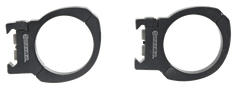 Wheeler Sporter 34mm Low Bi-Weaver Picatinny/Weaver Scope Rings - Black — view 2