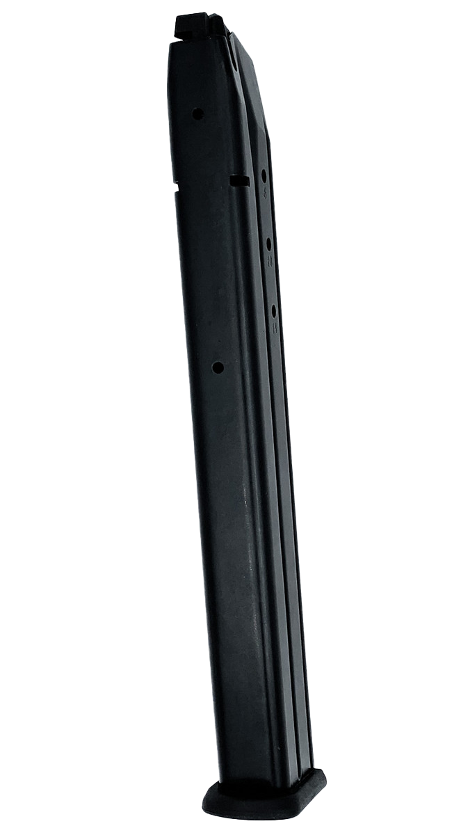 ProMag BERA15 9mm 32-Rd Extended Pistol Magazine for Beretta Px4 Blued Steel — view 2