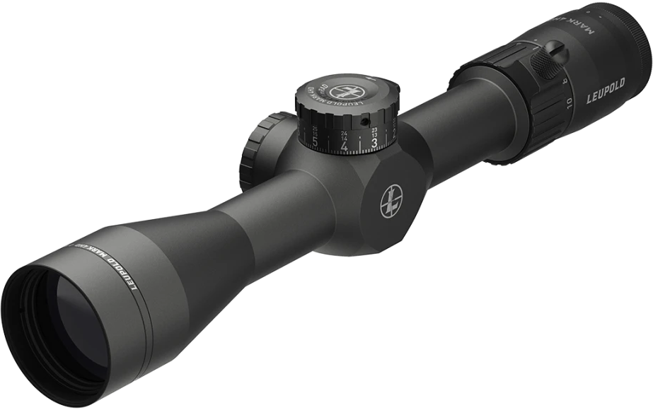 Leupold Mark 4HD 2.5-10x42mm FFP TMR 30mm Tube Matte Black Rifle Scope — view 2