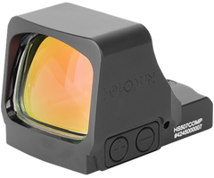 Holosun 507COMP Ronin 1x 1.1" x 0.87" Green CRS Multi-Reticle Reflex Sight - Black Anodized — view 2