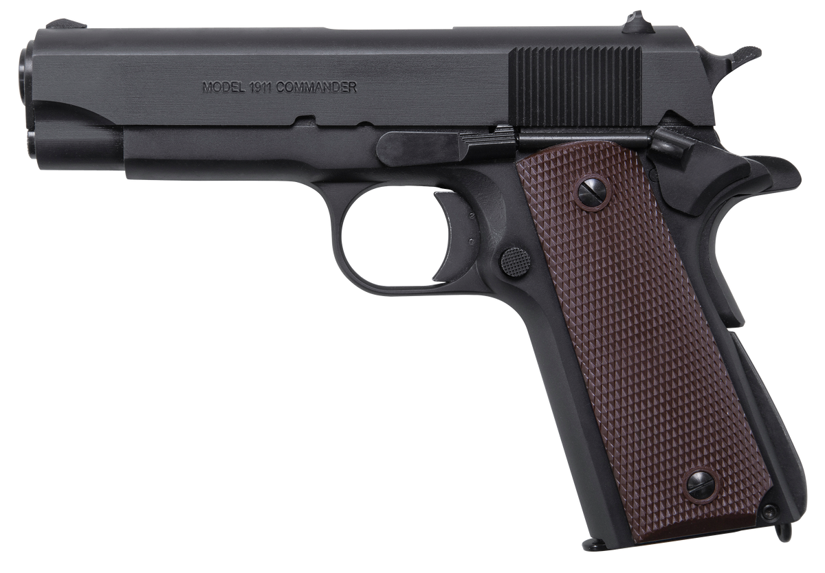 Auto Ordnance 1911 A1 Commander 45 ACP 4.25" 7+1 SAO Pistol — view 2