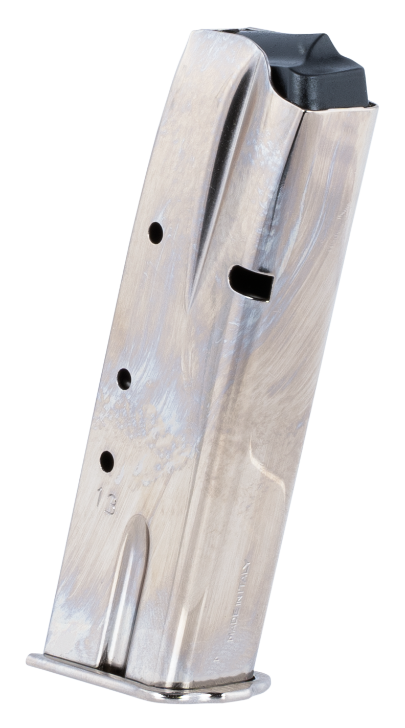 Mec-Gar MGBRHP13N Browning Hi-Power 9mm Luger 13rd Nickel Detachable Magazine — view 2