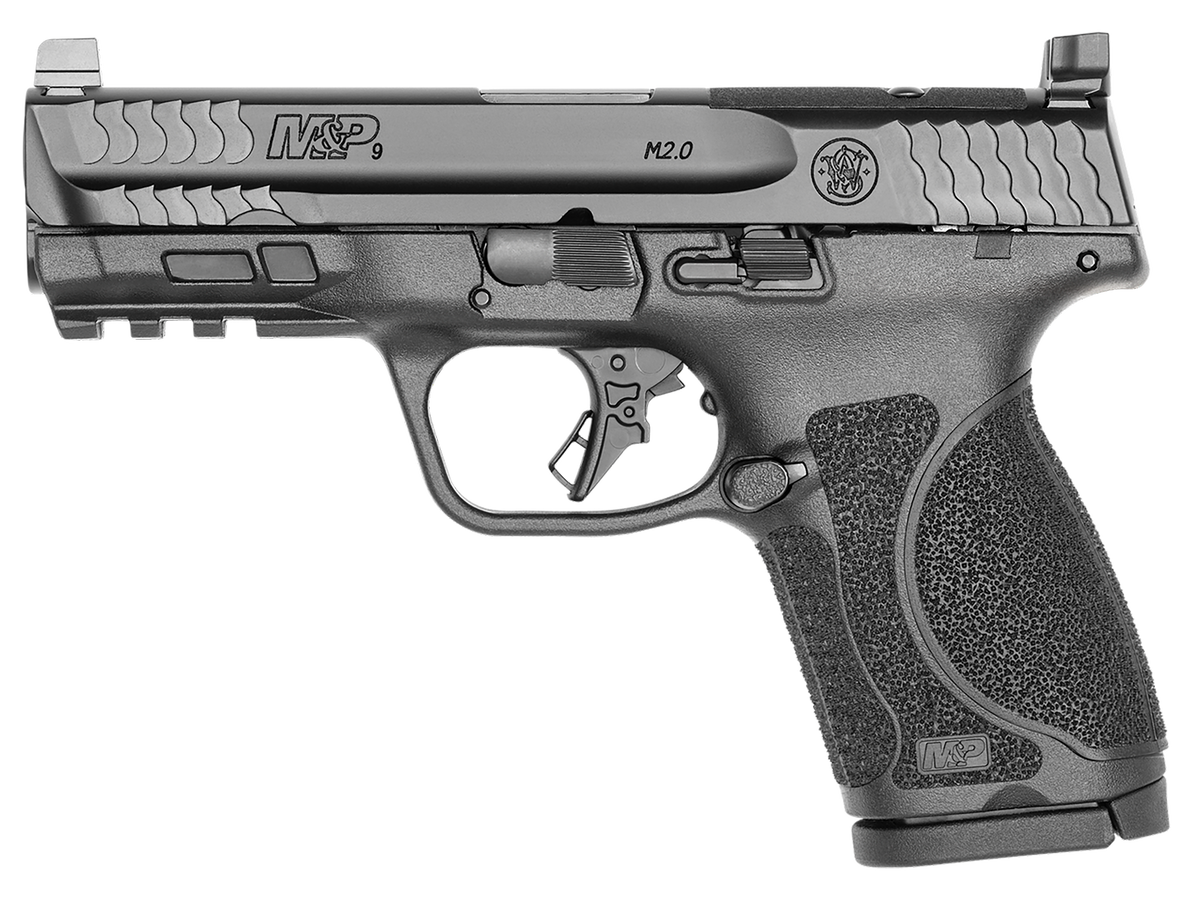 Smith & Wesson M&P M2.0 Compact 9mm 4" 15+1 Optics-Ready Semi-Auto Pistol — view 2